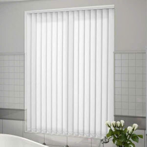 Rèm Lá Dọc Màu Trắng